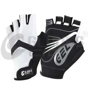 half finger cycling gloves with gel padding for comfort
