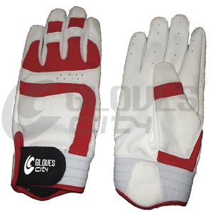 white leather baseball batting gloves premium quality
