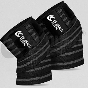 High Compression Powerlifting Knee Wraps
