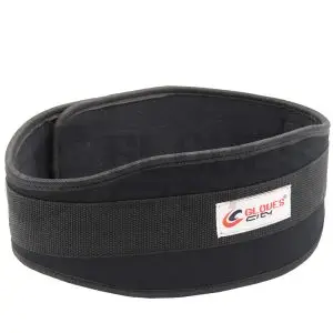 Black weight lifting Neoprene Back Support Belt for gym workout and lower back support