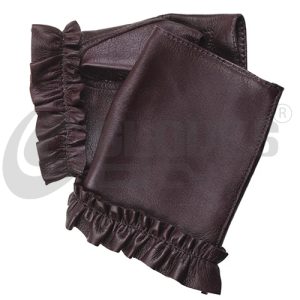 Classic brown gloves for women